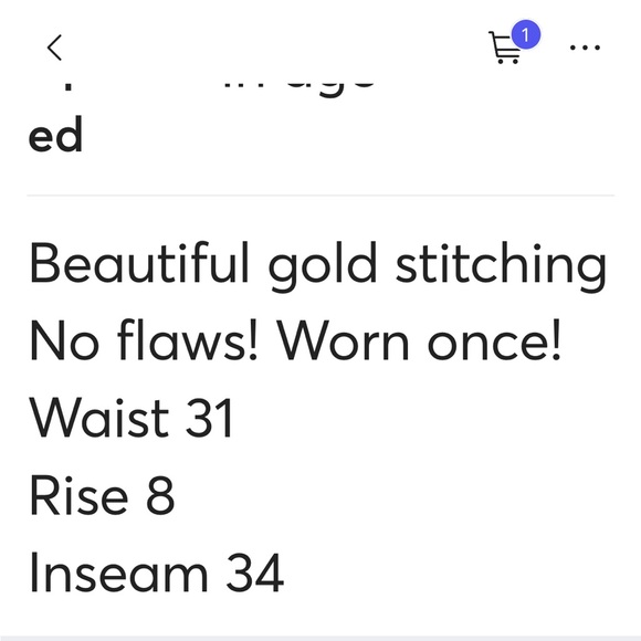 Miss Me Mid rise bootcut size 27 - Picture 6 of 6